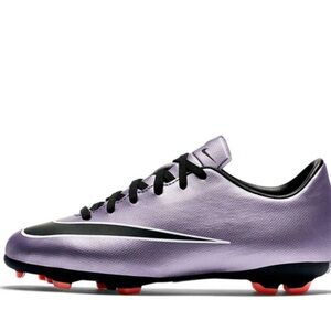 Nike Mercurial Vortex II 2 FG Soccer Cleat Shoes Mens 10 Purple Lilac Bl…